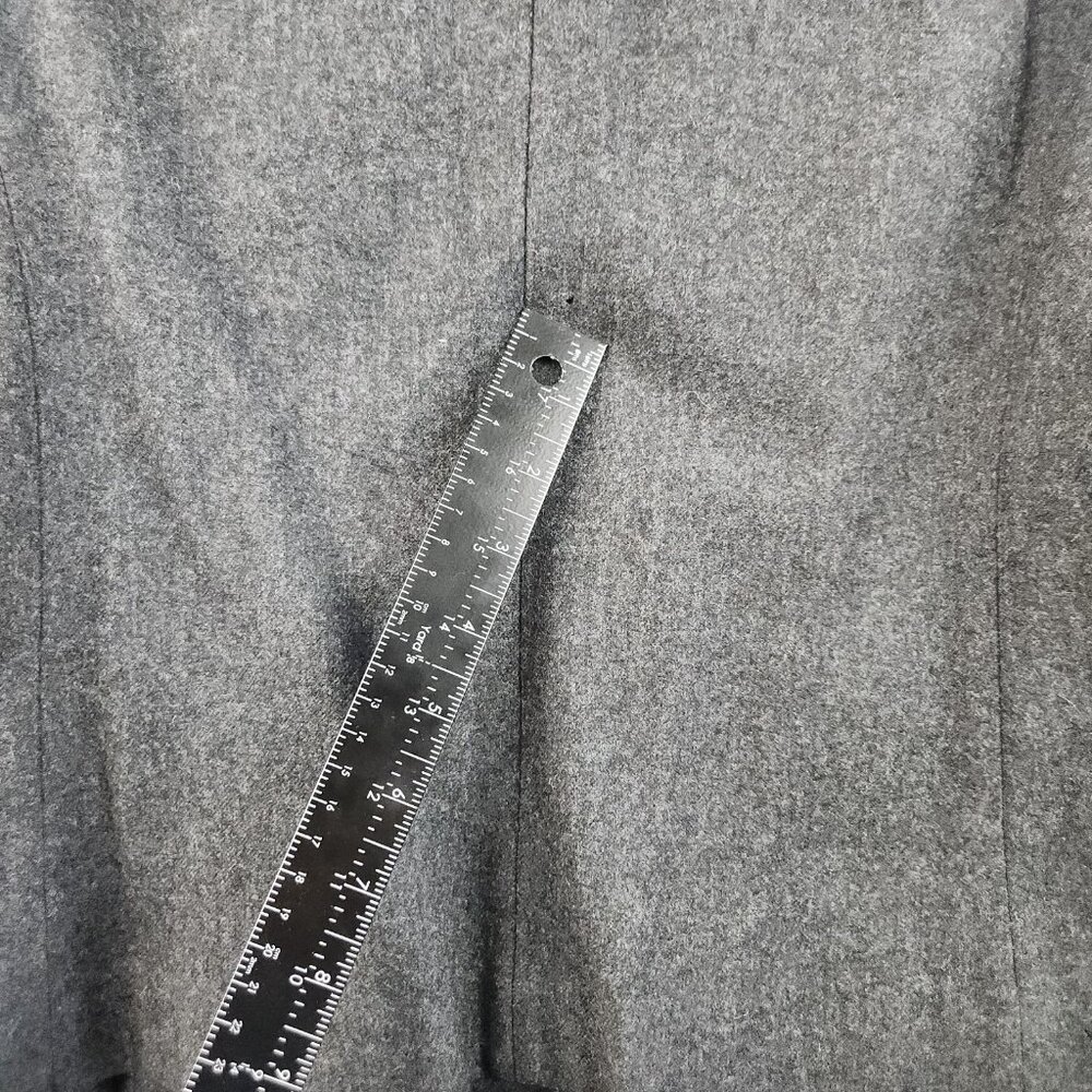 Vintage Pendleton Blazer Women 14 Gray Miss Virgin Wool Made in USA Suit Jacket - Picture 9 of 12
